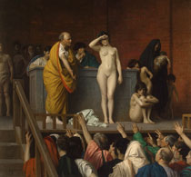 Жером Продажа рабынь в Риме