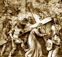 Флорис Корнелис Христос несущий крест