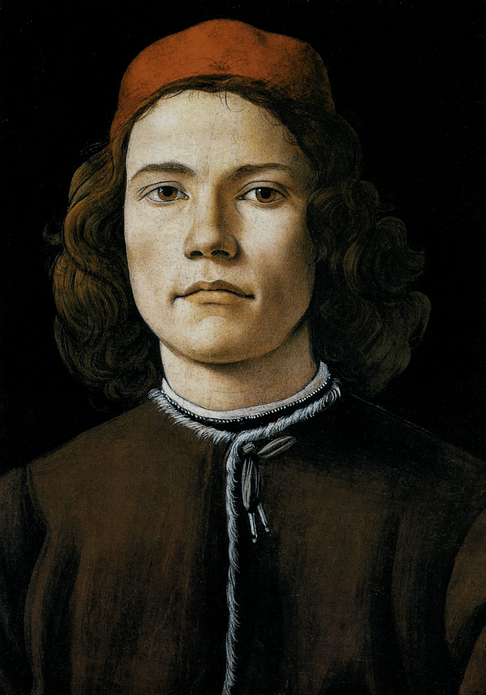 Боттичелли Портрет молодого человека