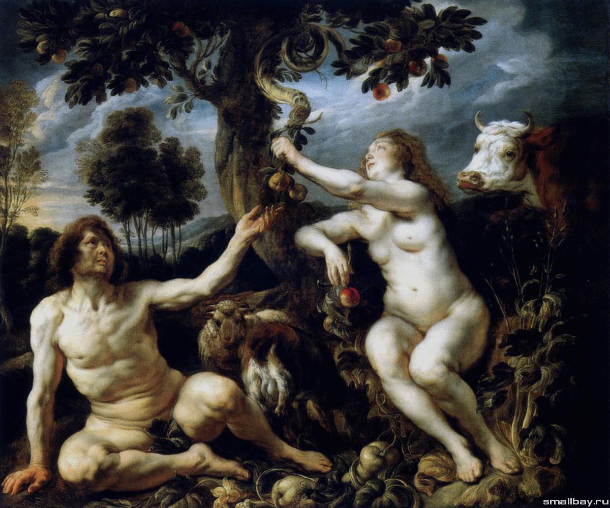 Йорданс Искушение Адама и Евы