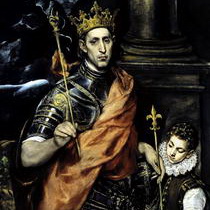 Эль Греко Святой Людовик, король Франции